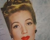 1946 Original Advertisement with Ann Southern for Max Factor
