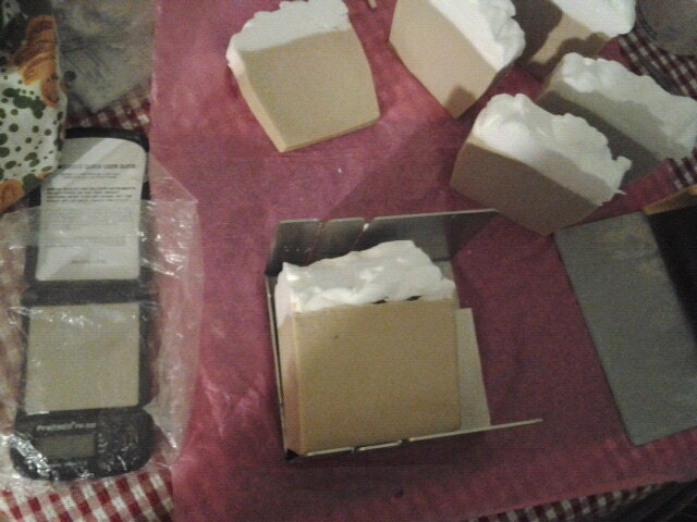 7up pound cake with a cup of coffee soap