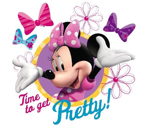 Edible Image Minnie Mouse Topper for Cakes, Sugar Cookies, Cupcakes