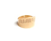 Libra Ring adjustable brass