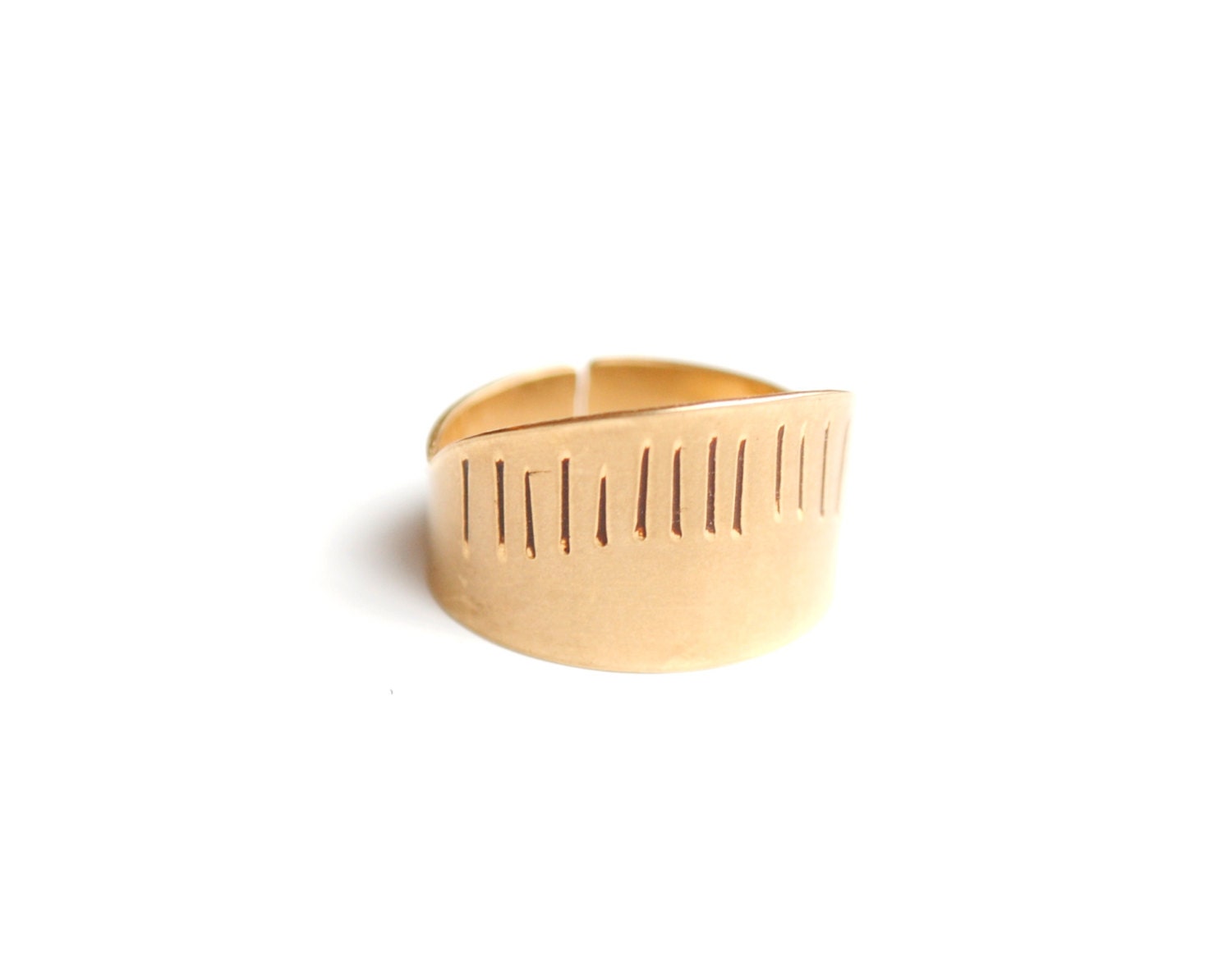 Libra Ring adjustable brass