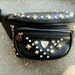 Upcycled studded Svarvoski Crystal Fanny Pack