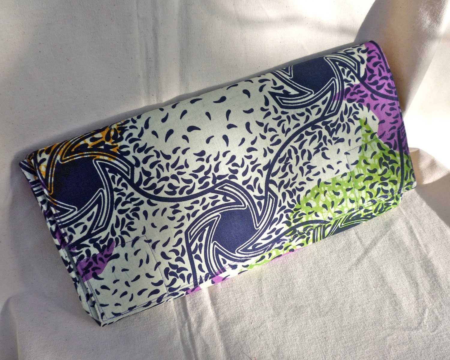 African print cotton Maxi Clutch