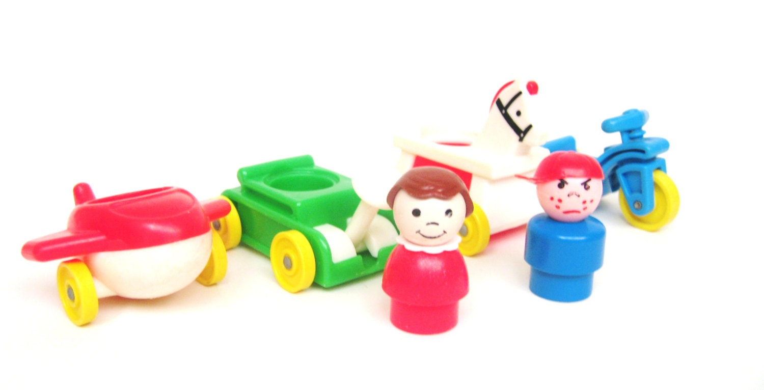 Fisher Price Little Riders Set (2)
