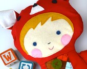 Fox Plush Doll and Animal Friends -PDF Sewing Pattern INSTANT DOWNLOAD