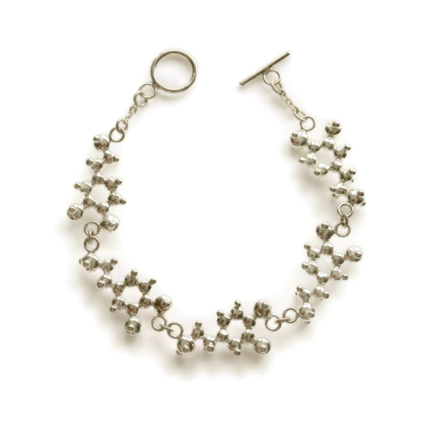 Dopamine Silver Bracelet