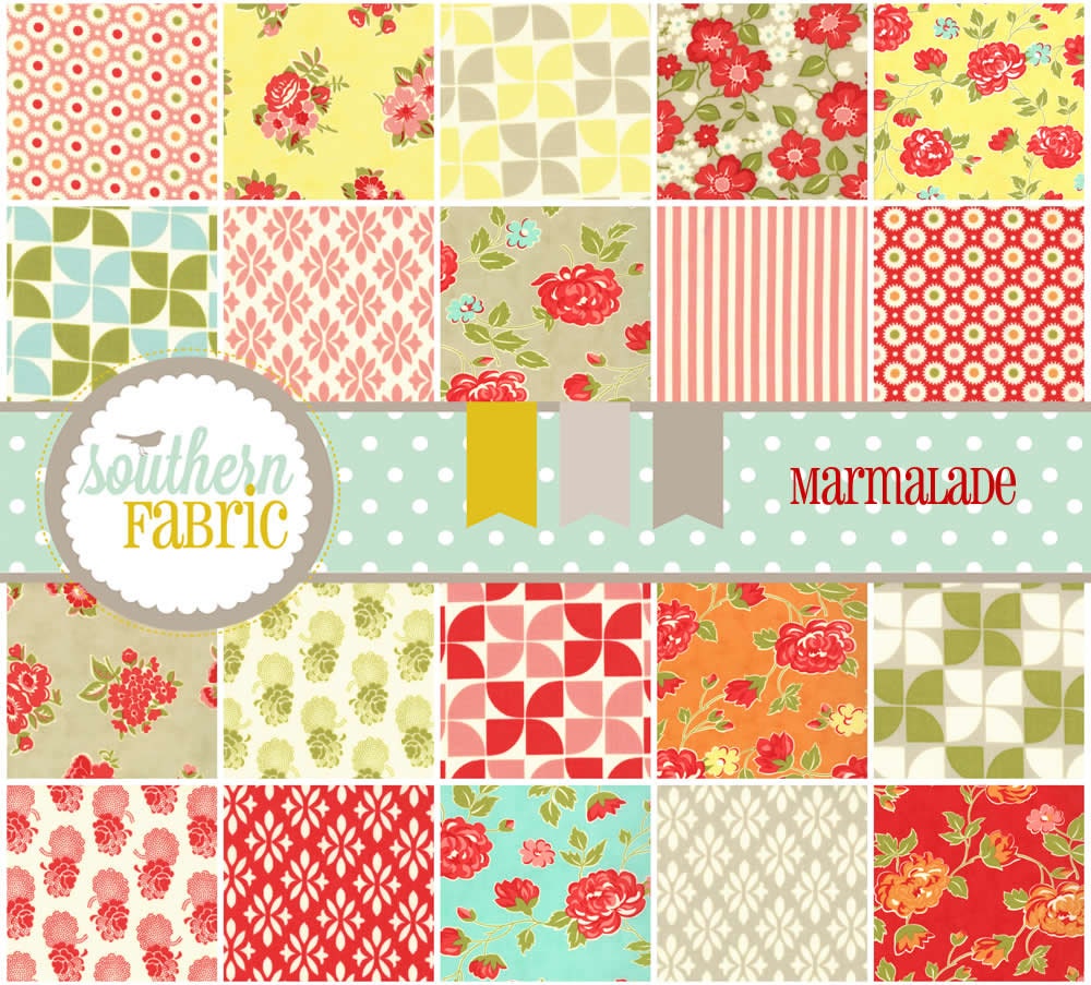 Marmalade  by Bonnie and Camille-- Charm 5 inch 42 Quilt Fabric Squares