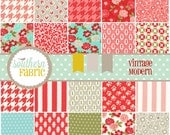 Vintage Modern Charm Pack by Bonnie & Camille- Charm 5 inch 40 Quilt Fabric Squares