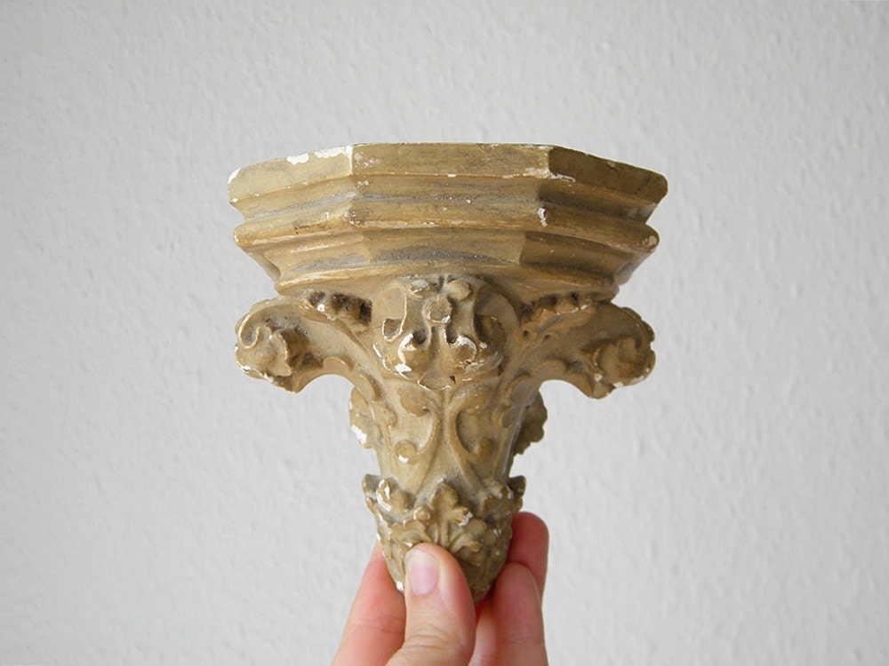 2 french sconces cast plaster frieze decorations''''''