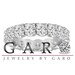 2.85 Carat Certified 14K White Gold Wedding & Anniversary Eternity Diamond Band  Handmade