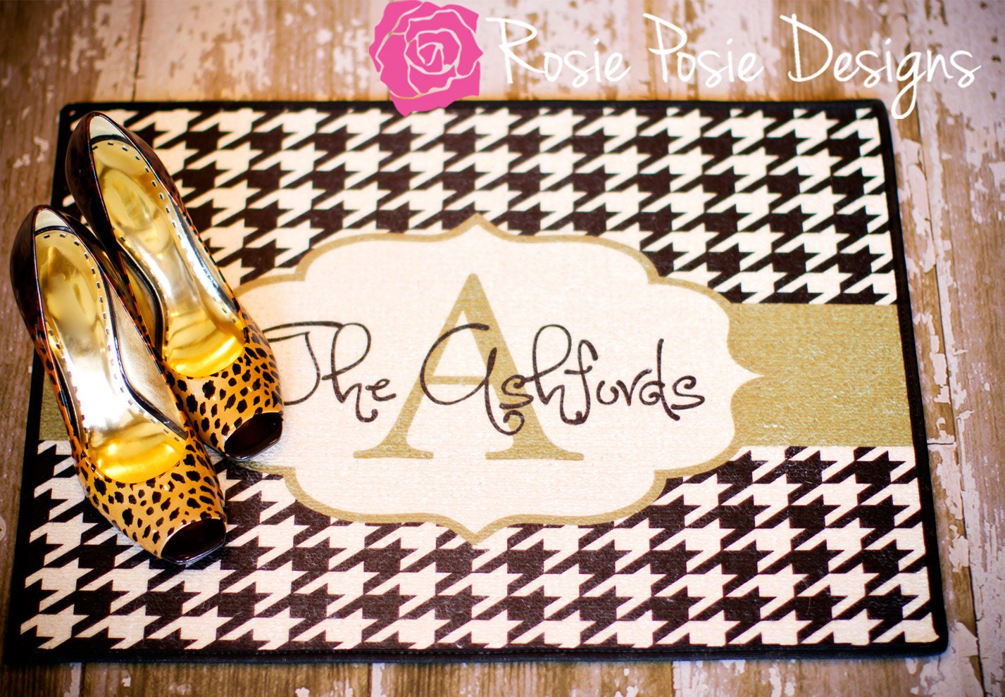 Personalized Doormat-Design Your Own