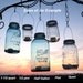 10 Hanging Mason Jar Vases Flower Frog LIDS, Mason Jar Wedding Decorations, DIY Lids Only- No Jars