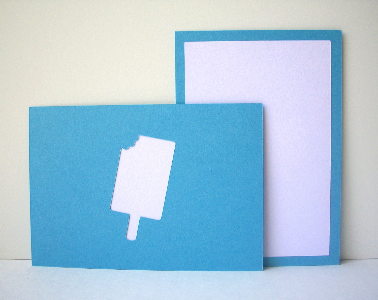 Popsicle Thank You Cards