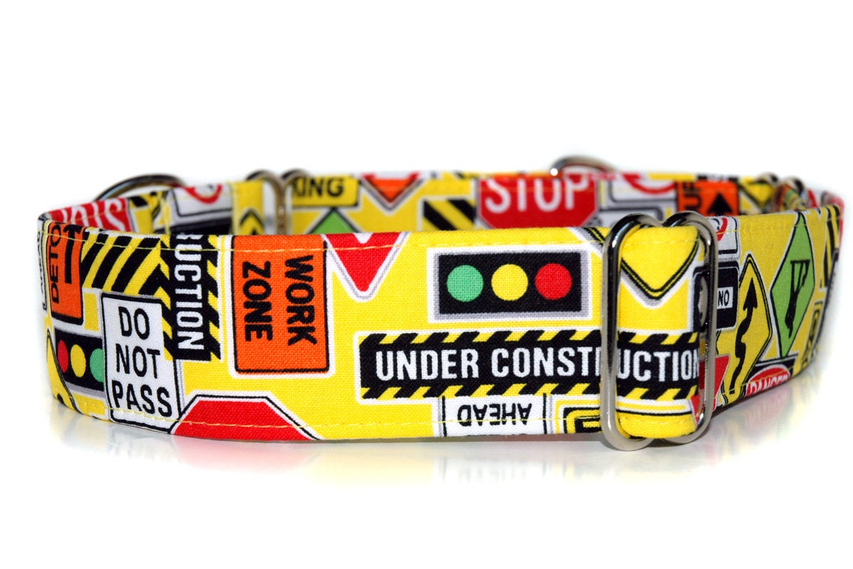 Fun in Traffic, 1.5in Martingale Dog Collar