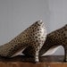 1980's leopard pumps size 11