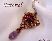 Tutorial Super Triangle Earrings-Beading pattern PDF