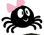 Little Miss Muffet Spider Pattern PDF Template 3 Sizes