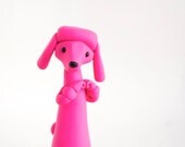 Neon Dog - The Pink Poodle by Bonjour Poupette