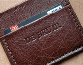 Leather Wallet, Cash and credit card holder