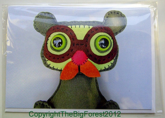 Blank Greeting cards Artist Bears Birthday