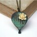 Sweet Hot Air Balloon Charm Necklace
