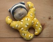 Affordable Waldorf Inspired FIRST Baby Doll - perfect for a baby or toddler - Bee