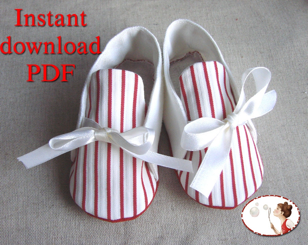 Sewing. Pattern. Baby. Sailor. Shoes. Booties. DIY.  pdf