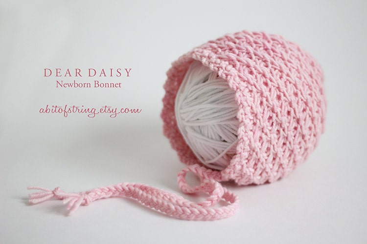 Dear Daisy Newborn Bonnet