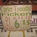 Birth Announcement Hand Painted Distressed Sign