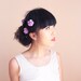 sweet rosie hair pins / woodland, vintage, bridal up-do headpiece, hair accessory, garden wedding, bobby pin set