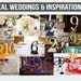 Stylish Wedding Table Numbers - Set of 1-20 in Wood