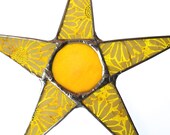 Marguerite - 9 inch lacquered glass star