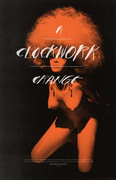 A Clockwork Orange 24x36 inch poster