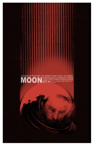 MOON 11x17 inch poster
