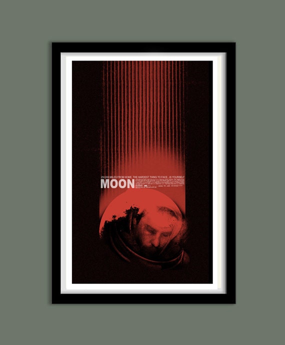 MOON 11x17 inch poster