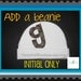 Baby hat, beanie, boy, girl, infant, cap, layette, headwear, monogram