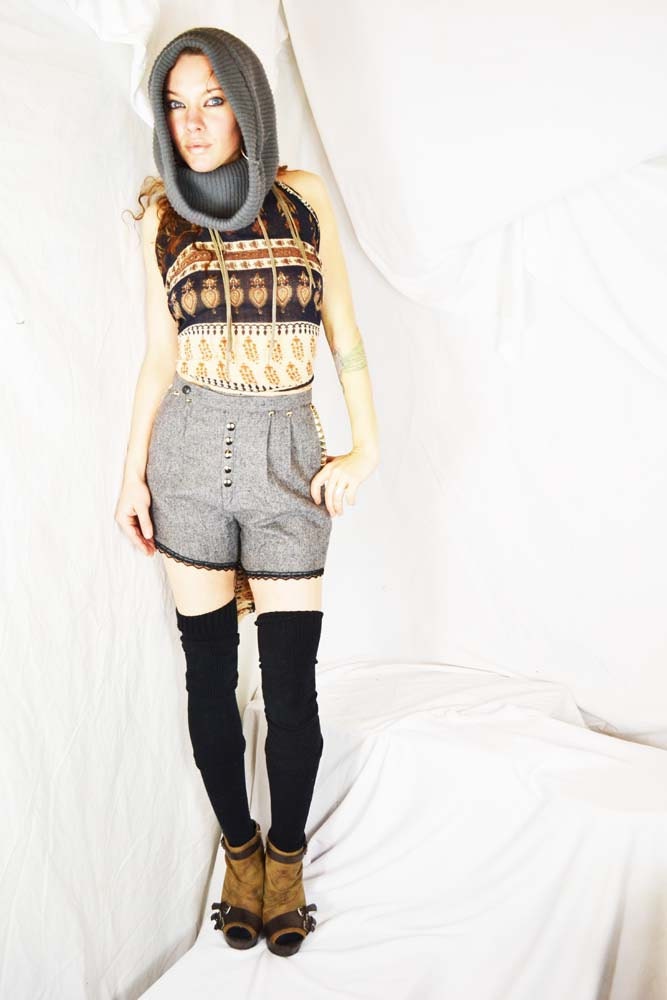 Wooly Bully HIGH WAISTED SHORTS