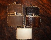 Small Leather Flask