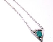 Malachite tribal necklace