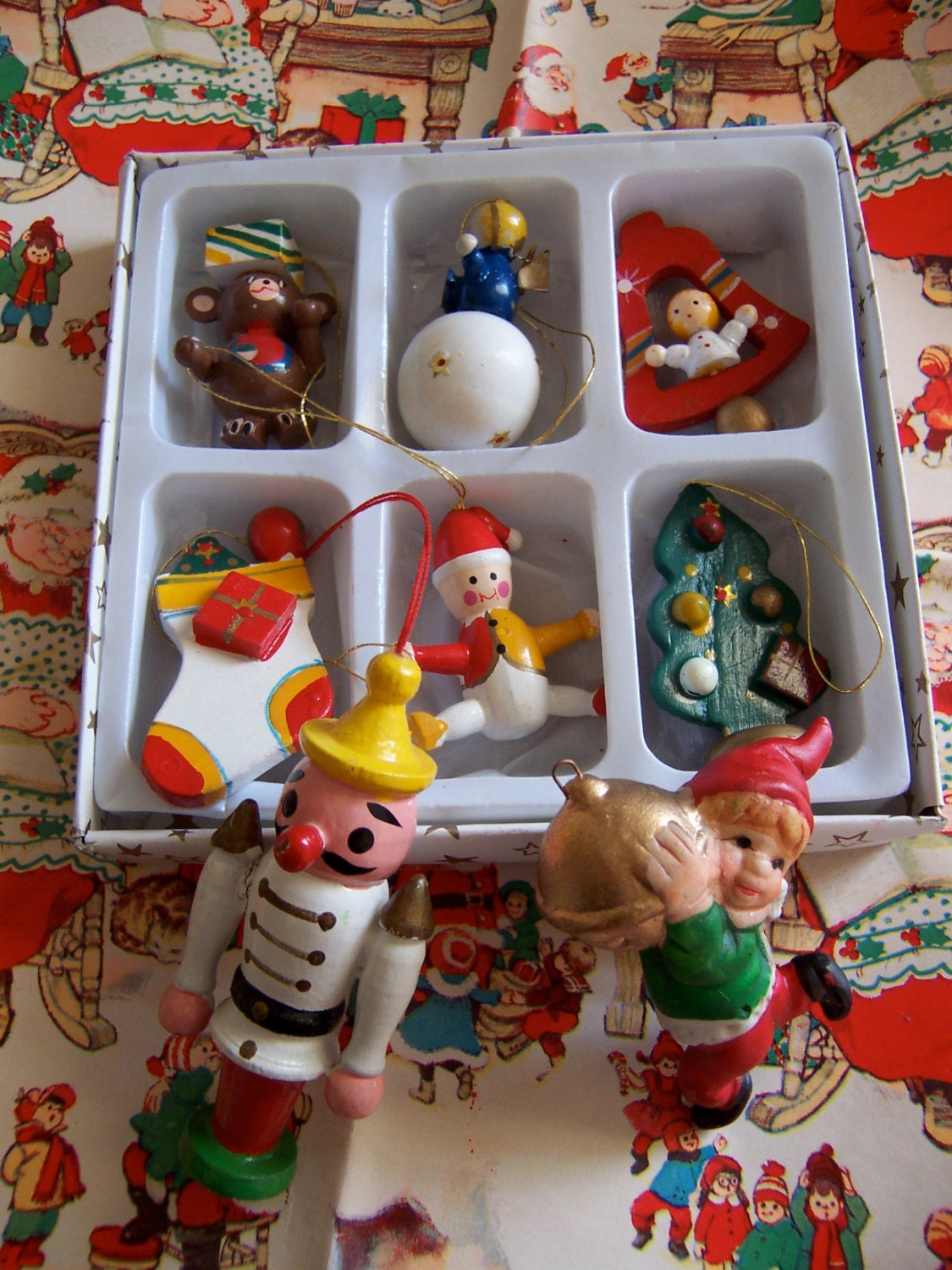 some cute little holiday ornaments