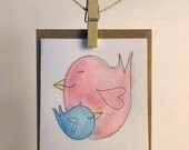 Happy Mother's Day Bird Card from Son/Daughter