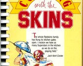 Vintage Cooking With The Skins Cookbook - The Redskins Cookbook