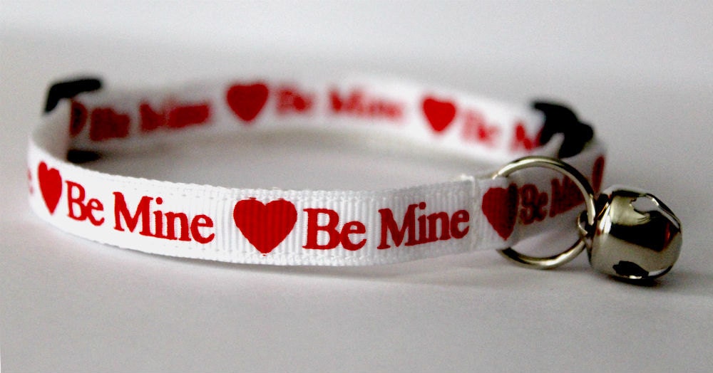 Be Mine Cat/Xsmall/Small collar