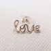 MINI Love Cartilage Earring, Sterling Silver or Gold Filled