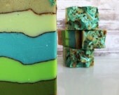 Blue Bamboo Handcrafted Soap with shea butter, vegan