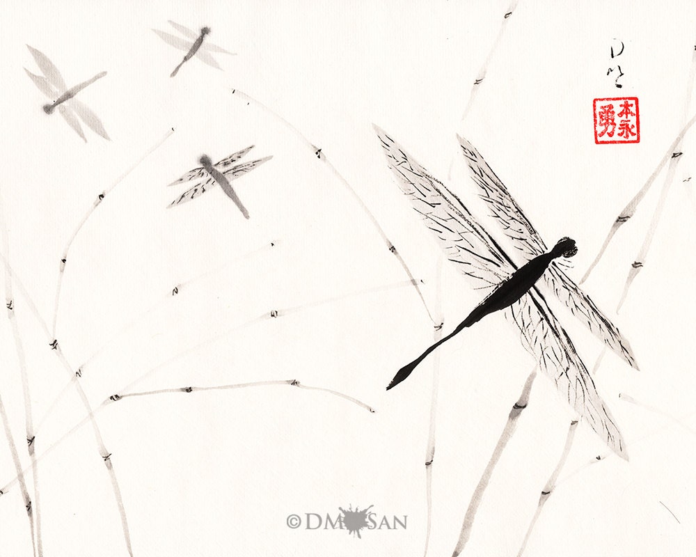 Dragonflies 8x10 (Print)