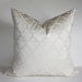 Quatrefoil Pattern Pillow Cover / Moroccan Inspired Design 18 x 18