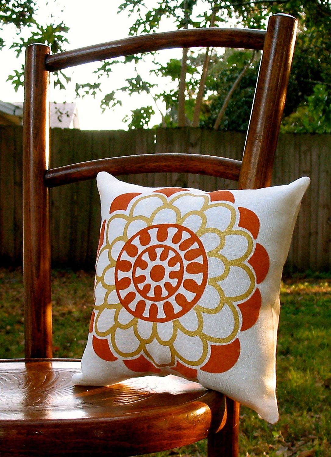 Sunburst Pillow - Unique Design