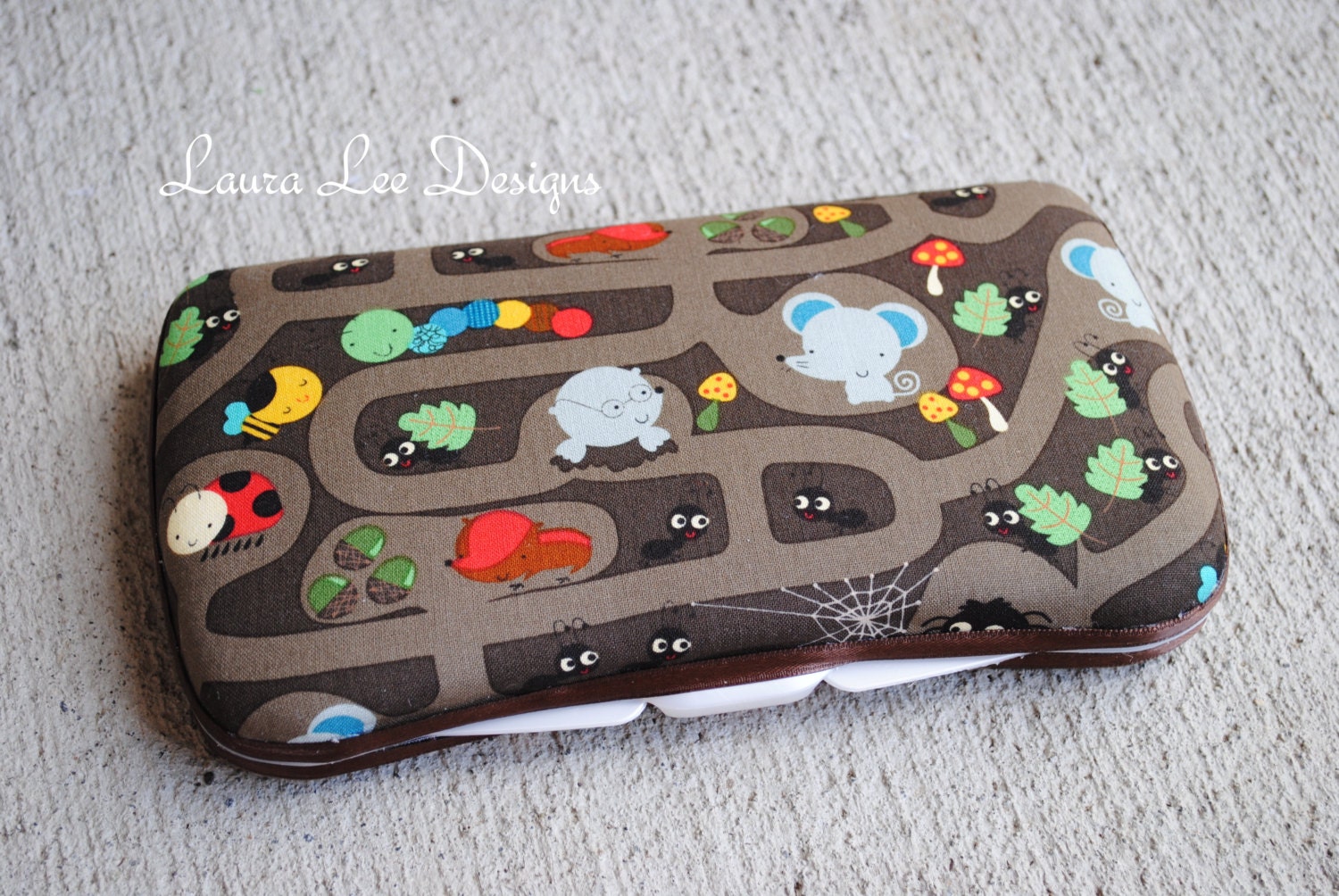 Underground Creatures Boutique Style Travel Wipe Case READY TO SHIP