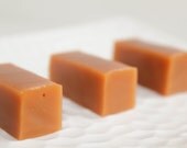 Old Fashioned Butter Caramels - 1/2 Pound of Sweet Vanilla Caramels in a Wax Paper Bag